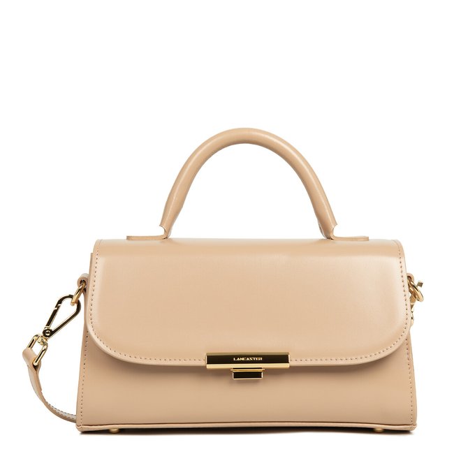 Sac à rabat avec fermoir SUAVE EVENLY beige foncé <span itemprop=