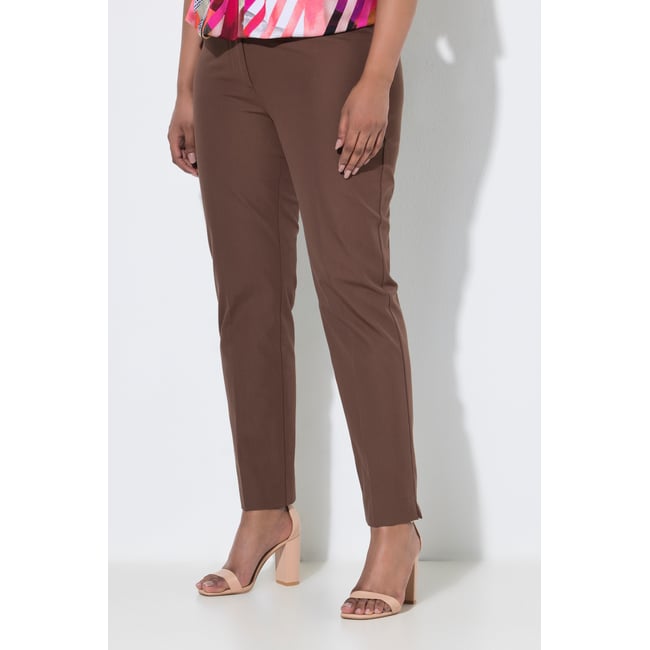 Pantalon, plis repassés, jambe étroite - ULLA POPKEN