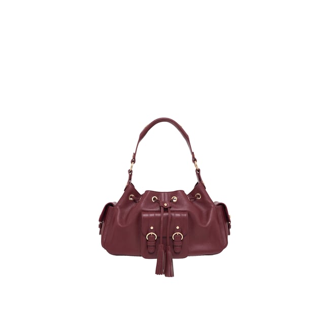 Sac porté épaule VICTORIA bordeaux <span itemprop=