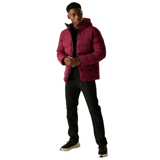 Veste imperméable ALTORO pourpre foncé <span itemprop=