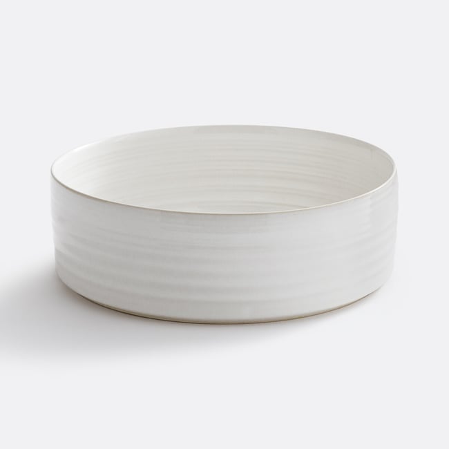 Sacha Reactive Enamel Stoneware Salad Bowl - LA REDOUTE INTERIEURS