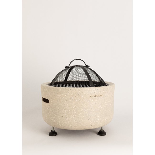 Brasero d'extérieur avec grill FIRE BOWL GRILL - CREATE