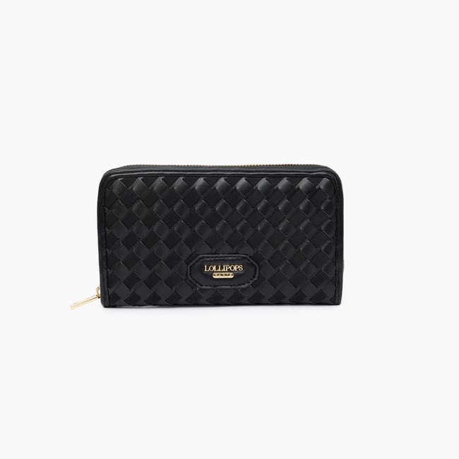 Grand Portefeuille  Talaya L noir,doré <span itemprop=
