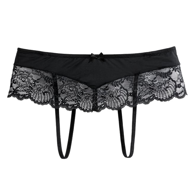 String Dentelle Wolford - Taille XS (FR34/36) - Noir - Neuf Avec étiquettes