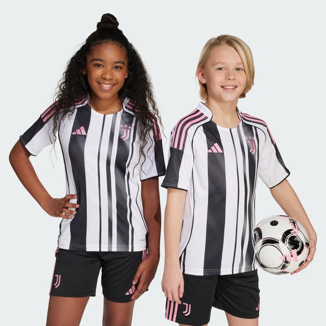 Maillot Domicile Juventus 25/26 Enfants white / black <span itemprop=