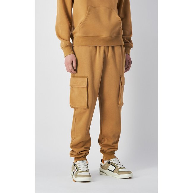 Pantalón cargo negro <span itemprop=