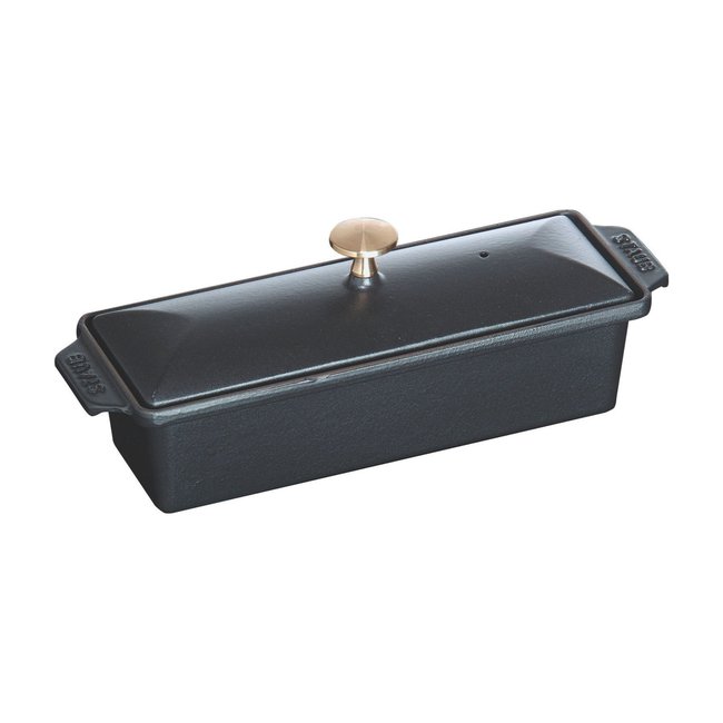 30 x 11 cm, Terrine, Noir mat noir mat <span itemprop=