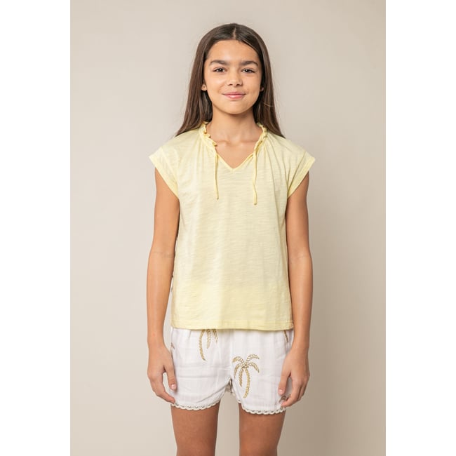 T-shirt fille en coton KAIA - DEELUXE