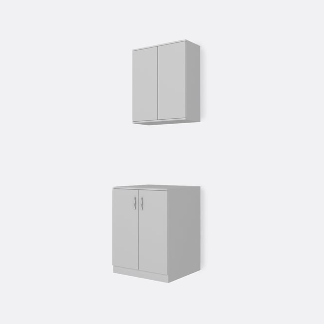 Шкаф для ванной, Su / Cю белый SO'HOME