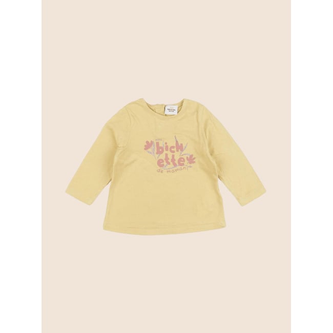 Tee-shirt - Très bon état jaune <span itemprop=