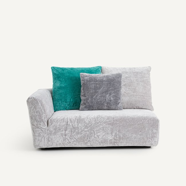 Sofá modular de terciopelo de viscosa, Chill - OTTO STUDIO FOR AM.PM