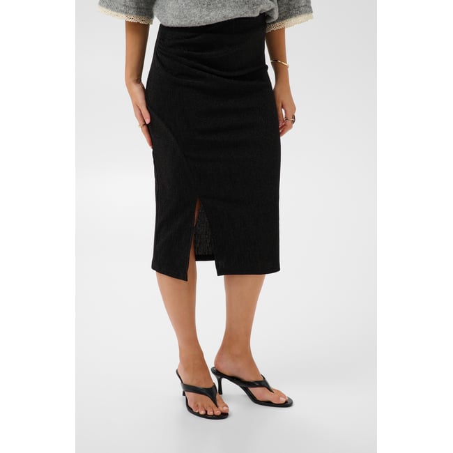 Jupe noir black shimmer <span itemprop=