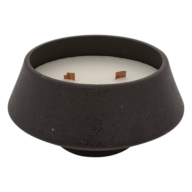 Bougie parfumée 3 mèches pot en céramique INUIT DREAMS Couleur multicolore <span itemprop=