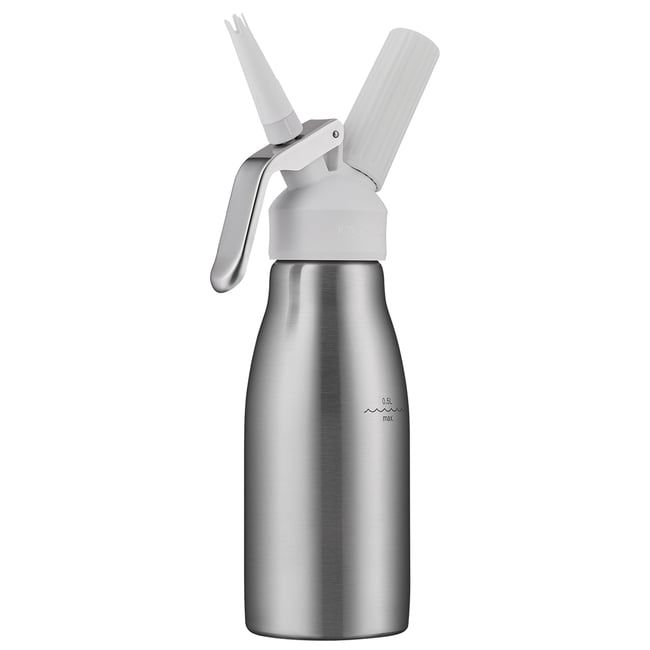 Siphon à chantilly 0.5 l style 4950 gris <span itemprop=