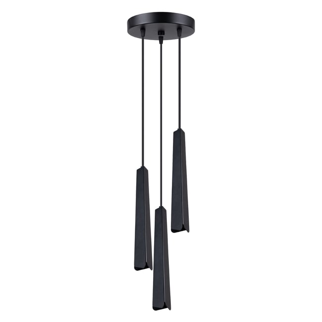 Suspension Acier Noir G9 3 Prysm Couleur noir <span itemprop=