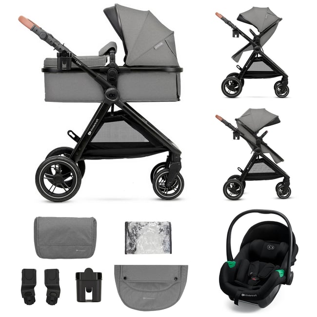 Poussette Esme Pro 3 en 1 - KINDERKRAFT