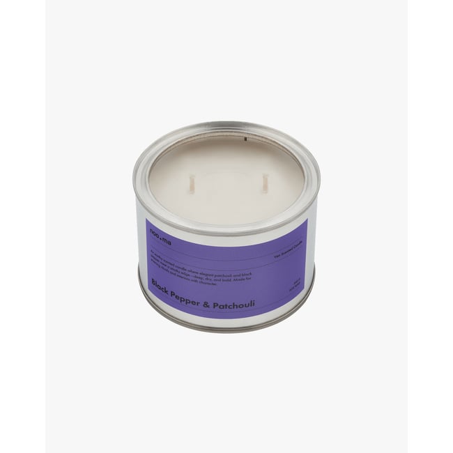 Bougie parfumée Ven - Poivre noir et Patchouli Couleur gris <span itemprop=