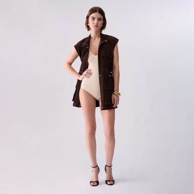 Body avec Insert en Dentelle - LIU JO