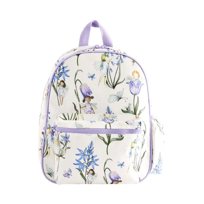 Sac à dos bleu/ecru bluebell fairy <span itemprop=