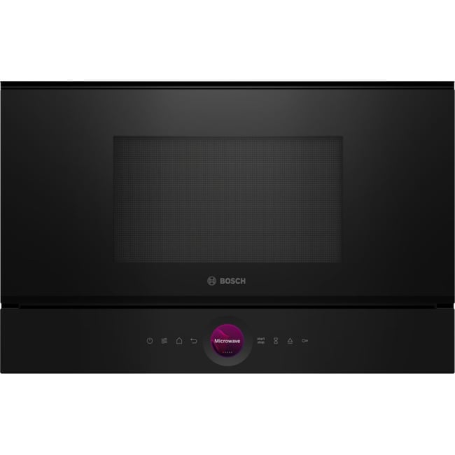 Micro ondes encastrable BFL7221B1, Série 8, AutoPilot7 noir <span itemprop=