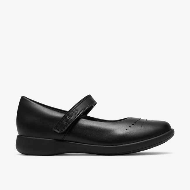 Ballerines Cuir ETCH GEM K noir <span itemprop=