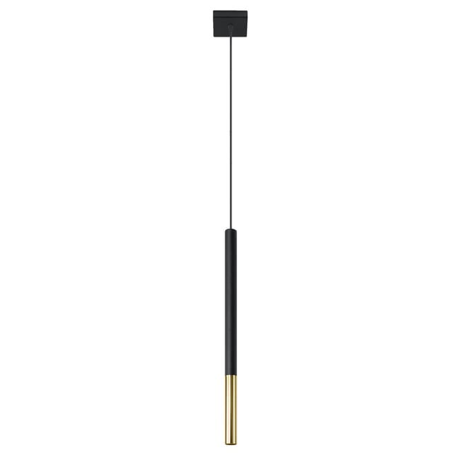 Suspension Acier Or/Noir G9 1 Mozaica Couleur jaune <span itemprop=