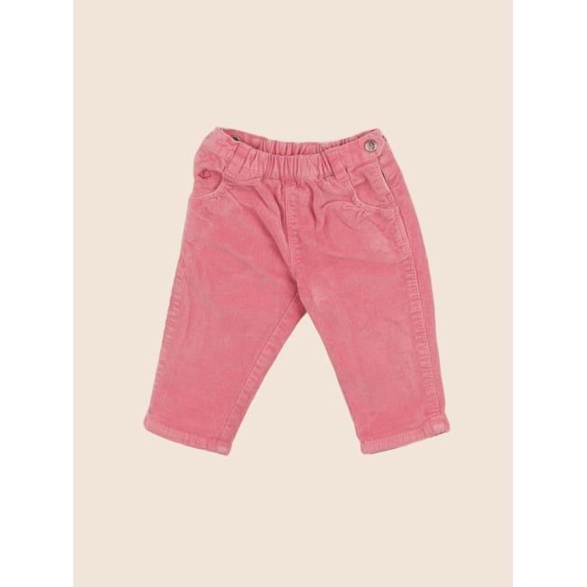 Pantalon doublé - Etat satisfaisant rose <span itemprop=
