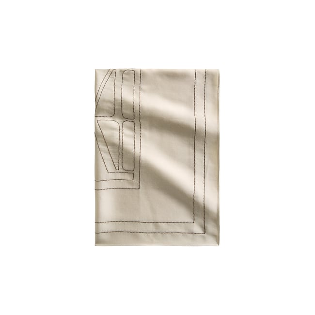 Écharpe en qualité sergé douce beige <span itemprop=