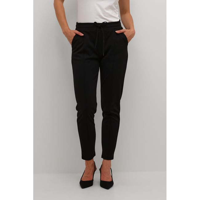 Casual pants noir <span itemprop=