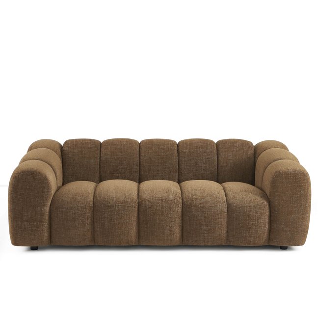 Canapé droit 3 places en tissu SUNNY - SORELH