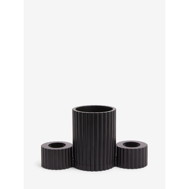 Porte-brosse à dents électrique en résine Couleur noir <span itemprop=
