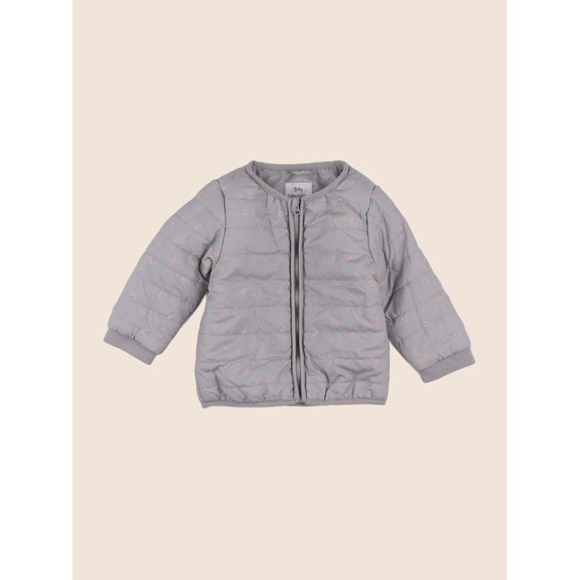Doudoune - Etat satisfaisant gris <span itemprop=