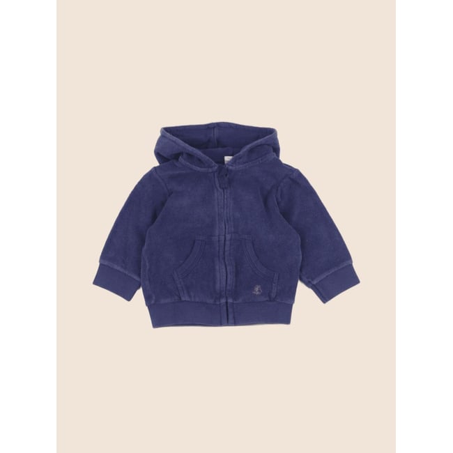 Sweat - Très bon état bleu <span itemprop=