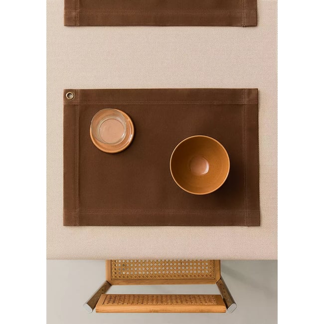 Set de table en coton et toile cirée - MANGO HOME