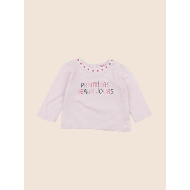 Tee-shirt - Très bon état rose <span itemprop=