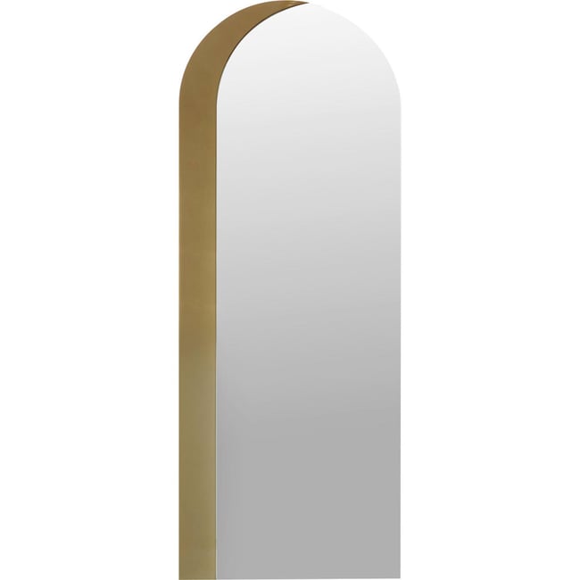 Miroir arche en verre élégant Couleur doré champagne <span itemprop=