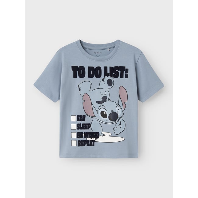 T-Shirt dusty blue <span itemprop=