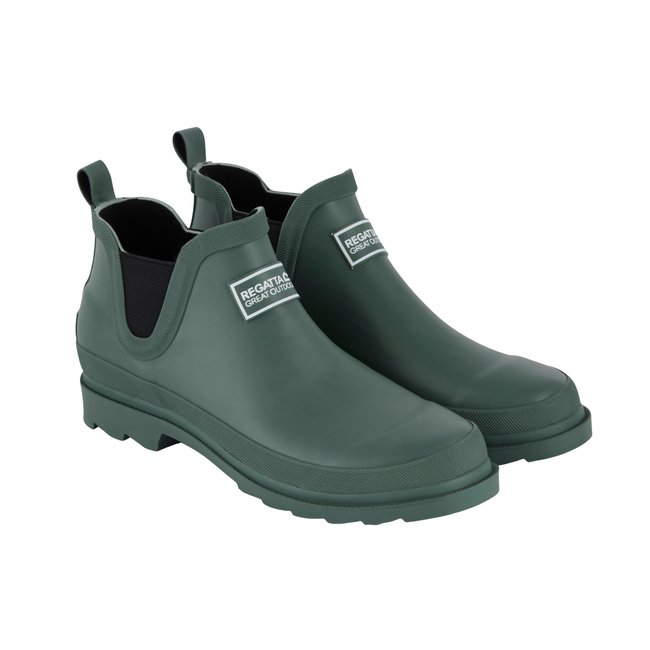 Bottes de pluie HARPER vert forêt foncé <span itemprop=