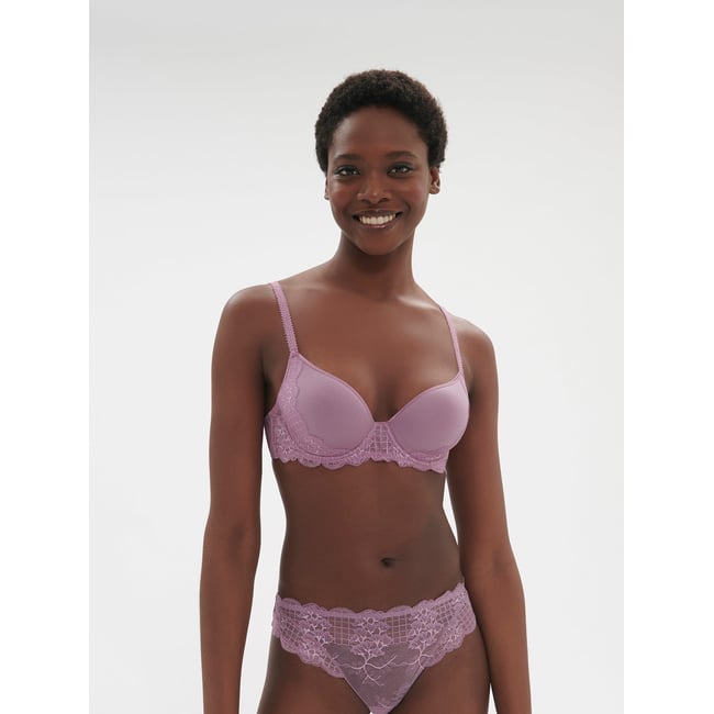 Soutien-gorge spacer décolleté plongeant, RÊVE violet <span itemprop=