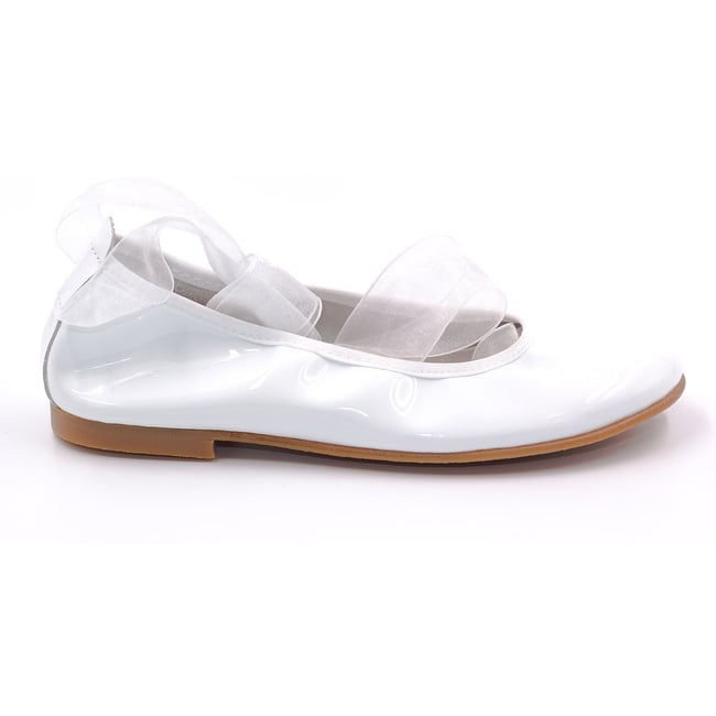 Boni Bella - ballerine blanche blanche <span itemprop=
