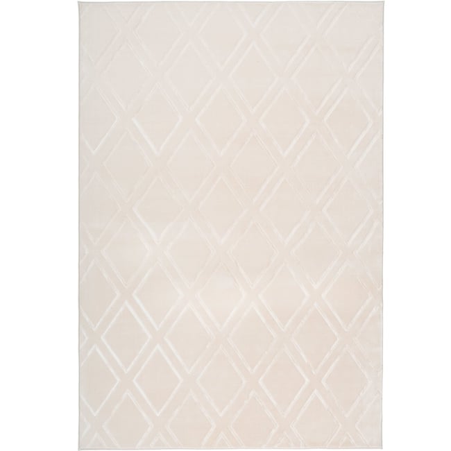 Tapis rectangulaire en polyester Monroe 300 Couleur beige <span itemprop=
