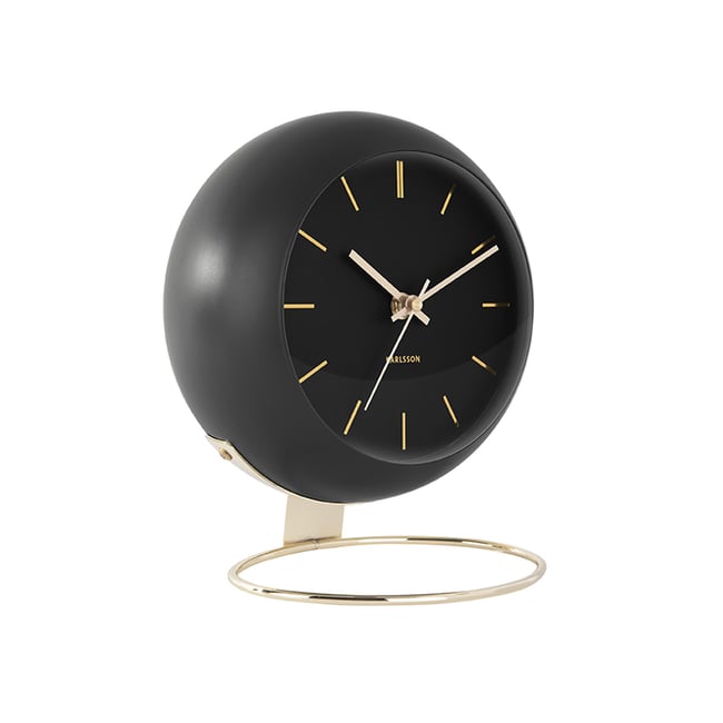 Horloge De Table Le fer Couleur noir <span itemprop=