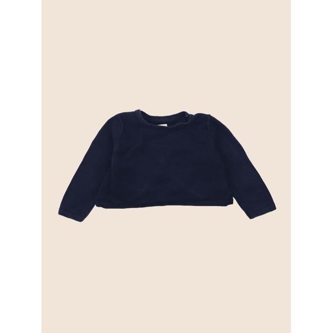 Gilet - Etat satisfaisant bleu <span itemprop=