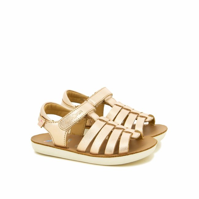 Sandali pelle Goa Spart bronzo SHOO POM