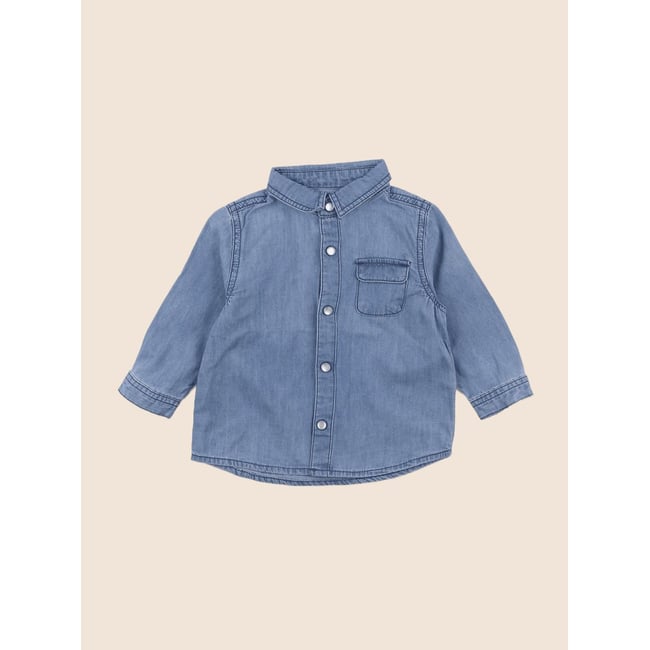 Chemise - Très bon état bleu <span itemprop=