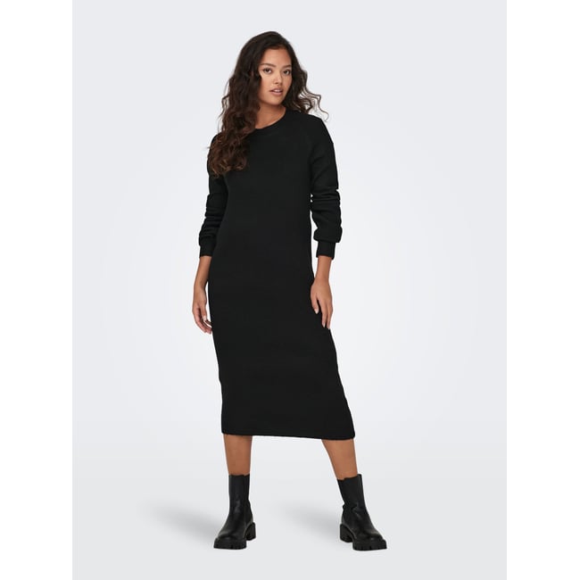 Robe En Maille noire - black <span itemprop=