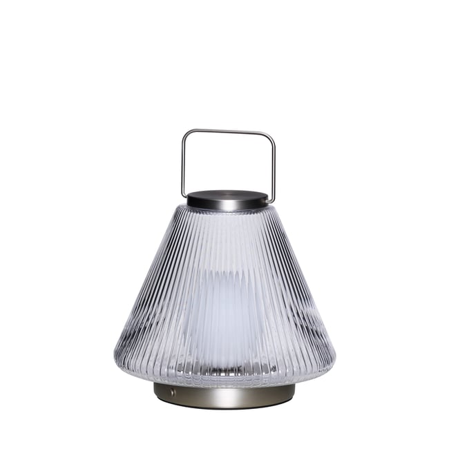 Lampe nomade Glass Iron TOU Couleur transparent <span itemprop=