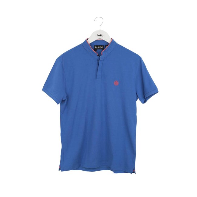 Polo en coton - Très Bon État bleu <span itemprop=