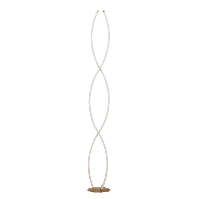 Lampadaire avec variateur intégré - ORIONIS Couleur doré / laiton <span itemprop=