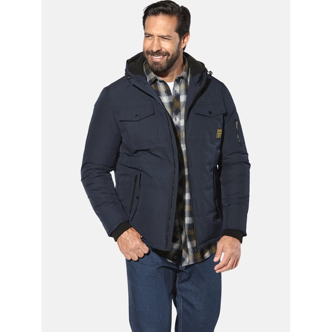 Veste outdoor EIRHOLM bleu foncé <span itemprop=